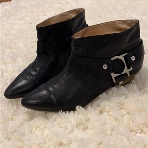 Belle by Sigerson Morrison black booties (Sz 7.5)
